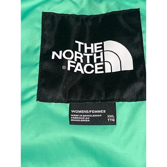 The North Face 1996 RETRO Nuptse Jacket Hooded Chlorophyll Sz 2XL Like New - Picture 9 of 11